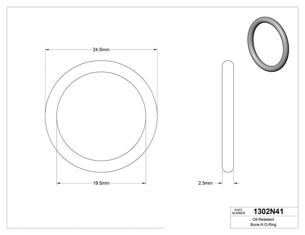 Technical drawing - 1302N41